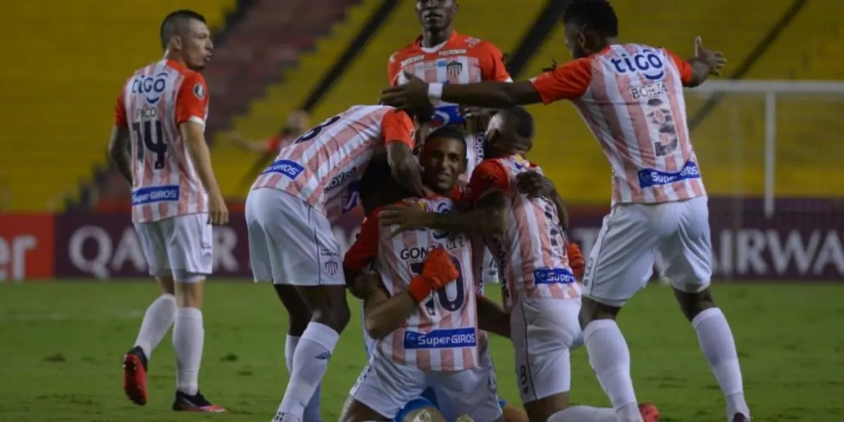 Junior de Barranquilla sacó la cara en la Libertadores con un brillante e intratable Miguel Ángel Borja. Mira los goles