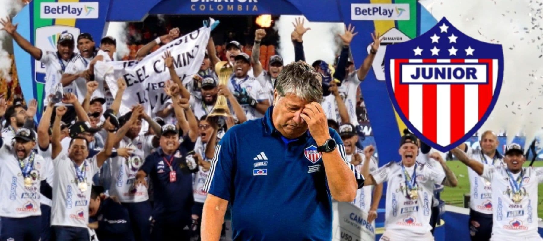 Junior de Barranquilla tocó fondo cuando estuvo al mando de Hernán Darío Gómez