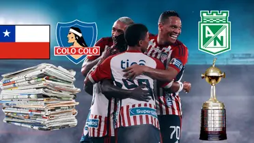 Junior FC celebrando un gol en un partido