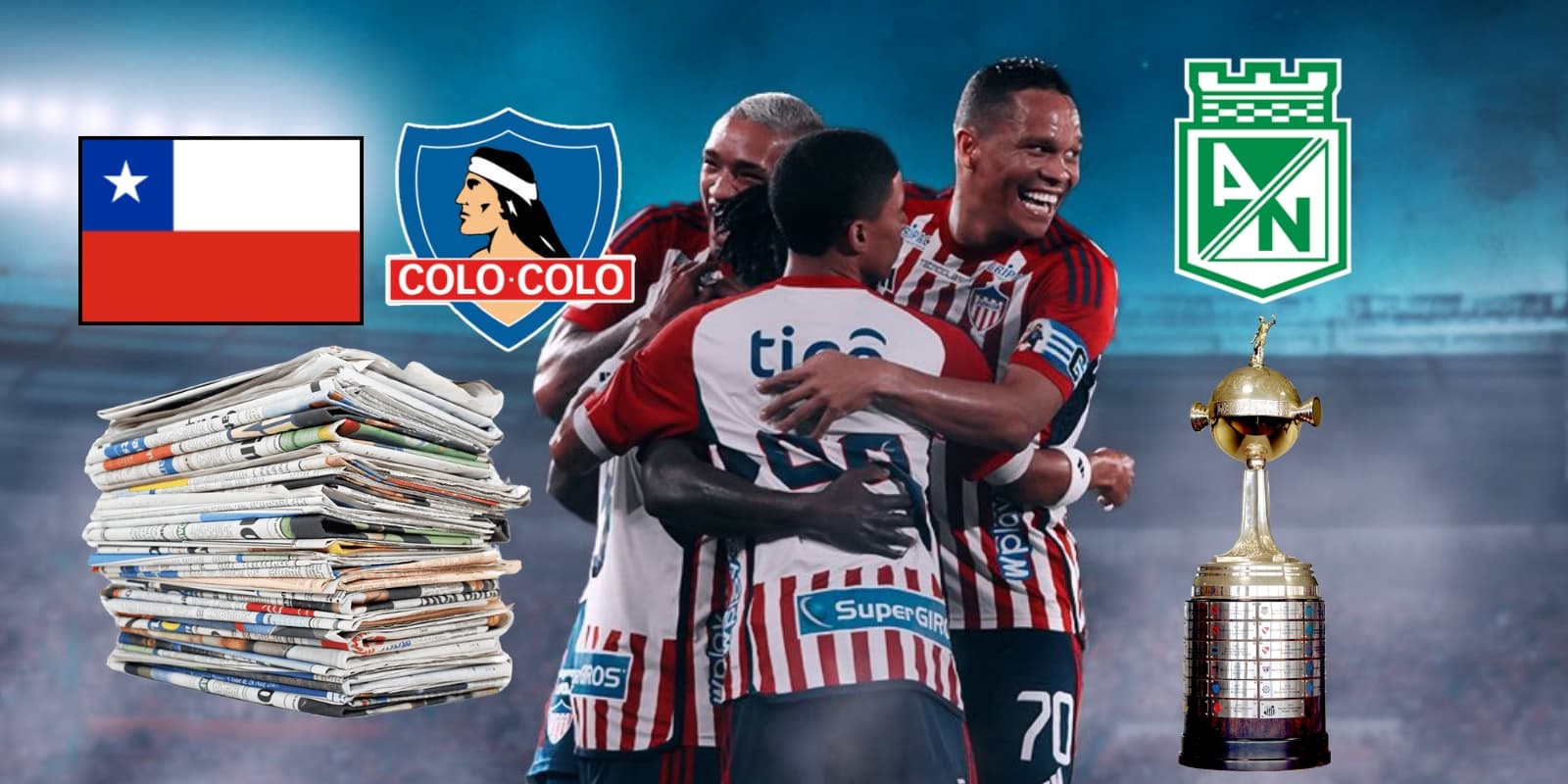 Junior FC celebrando un gol en un partido