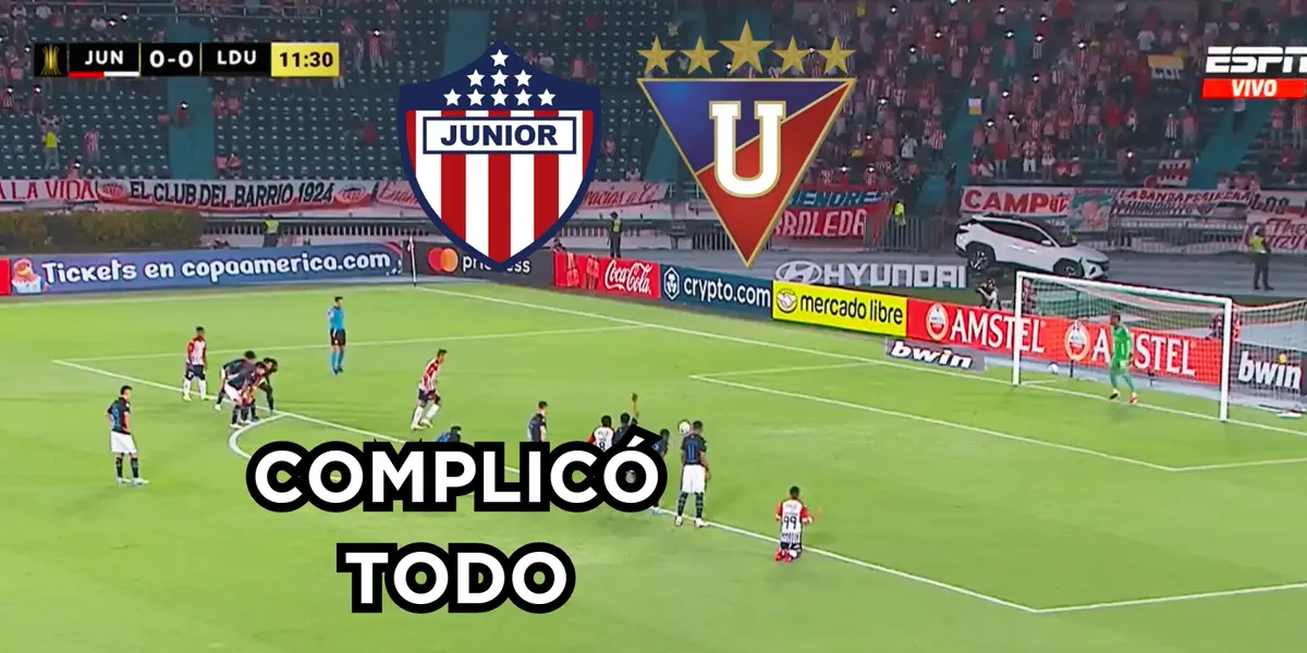Junior FC jugó contra LDU Quito en Barranquilla