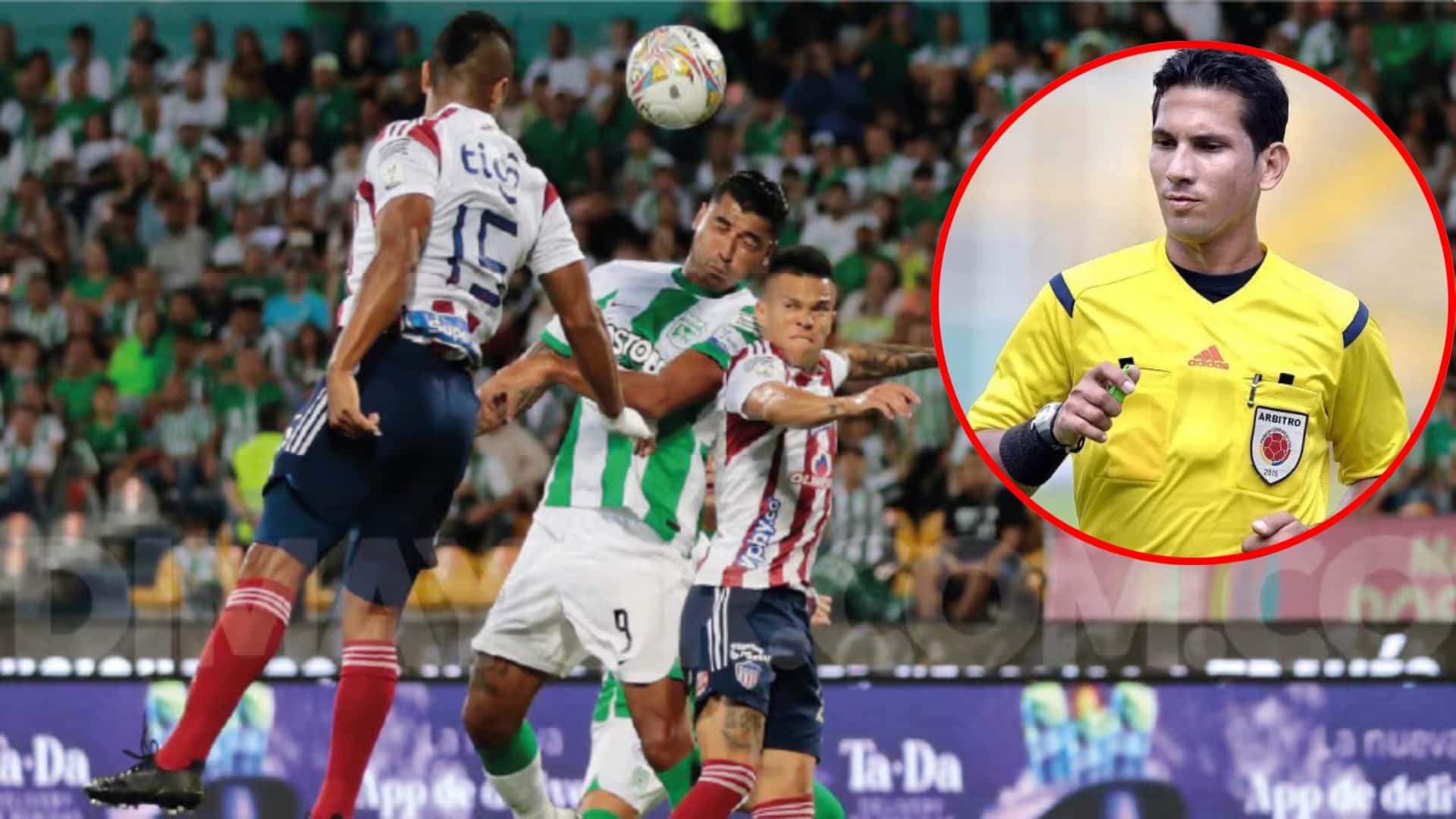 Junior no pudo contra el peor Nacional y la ayuda que recibió el equipo de Reyes