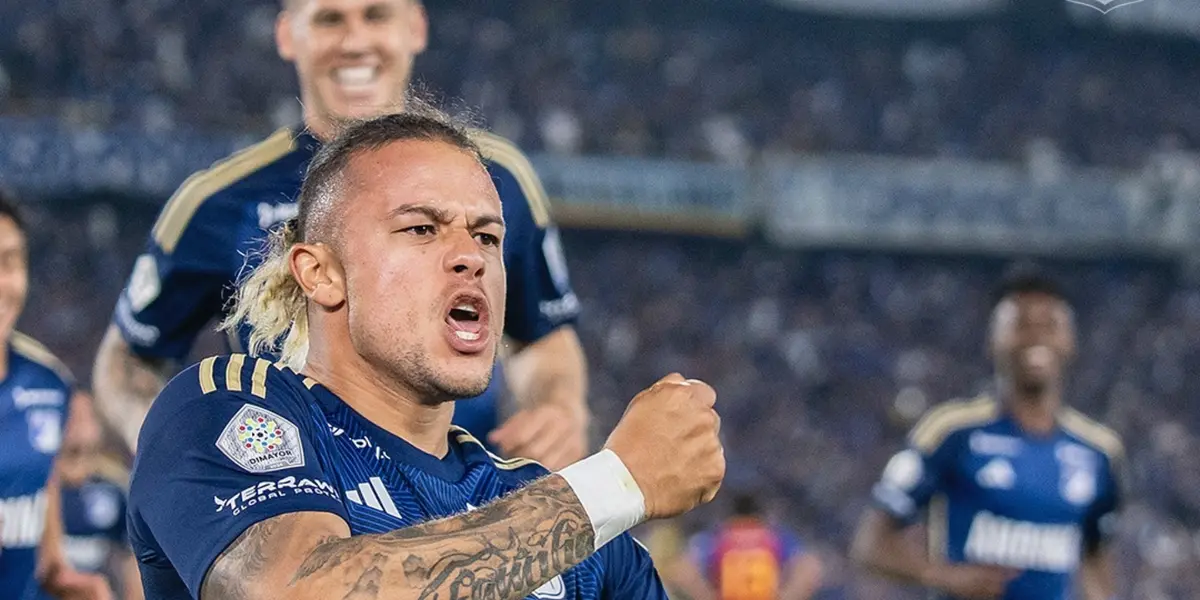 Junior va con todo por Millonarios: Farías promete un partido intenso. Foto: Instagram
