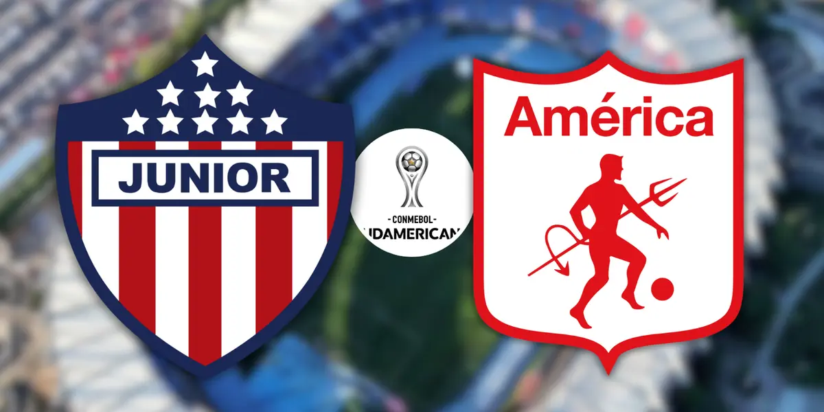 Junior vs América de Cali Foto: Junior FC y Escudoteca