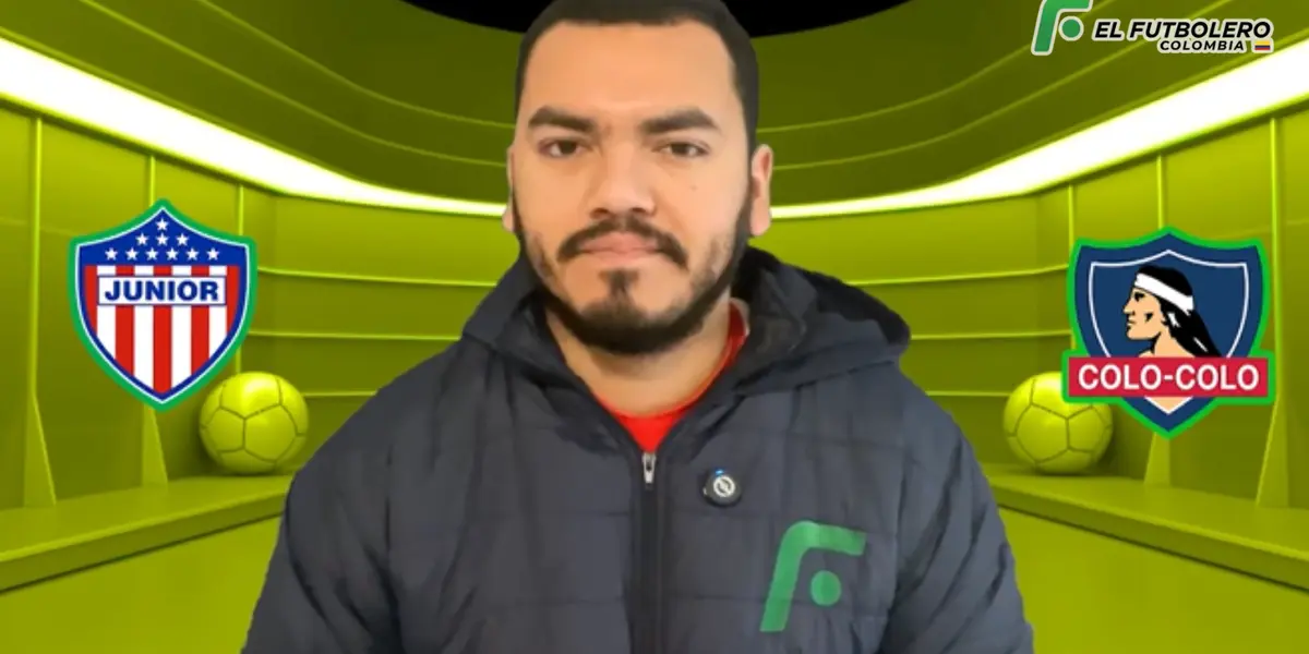 Junior vs Colo-Colo Foto: Captura de El Futbolero