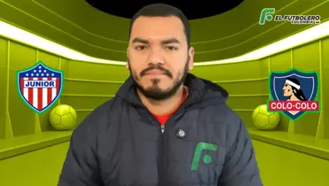 Junior vs Colo-Colo Foto: Captura de El Futbolero