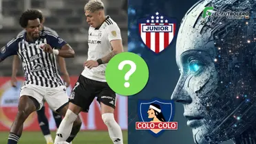 Junior vs Colo-Colo Foto: El País, Escudoteca PN y Pexels