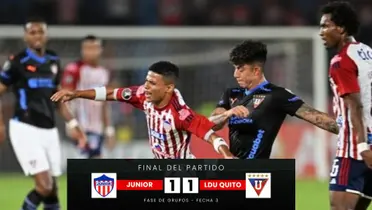 Junior vs Liga de Quito Copa Libertadores- Fotos: Redes Junior y Futbolred