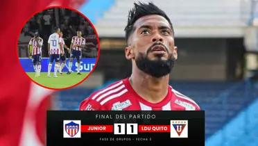 Junior vs Liga de Quito - Foto: Zona Cero, redes Junior y Redprensa