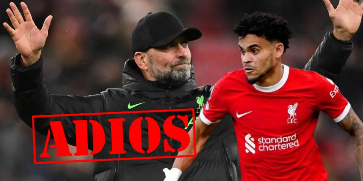 Jürgen Klopp, al lado Luis Díaz.