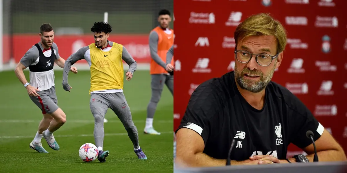 Jürgen Klopp dio noticias sobre la evolución de Luis Díaz tras volver a los entrenamientos.