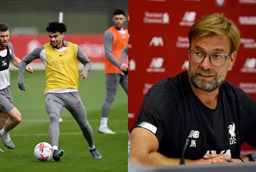 Jürgen Klopp dio noticias sobre la evolución de Luis Díaz tras volver a los entrenamientos.