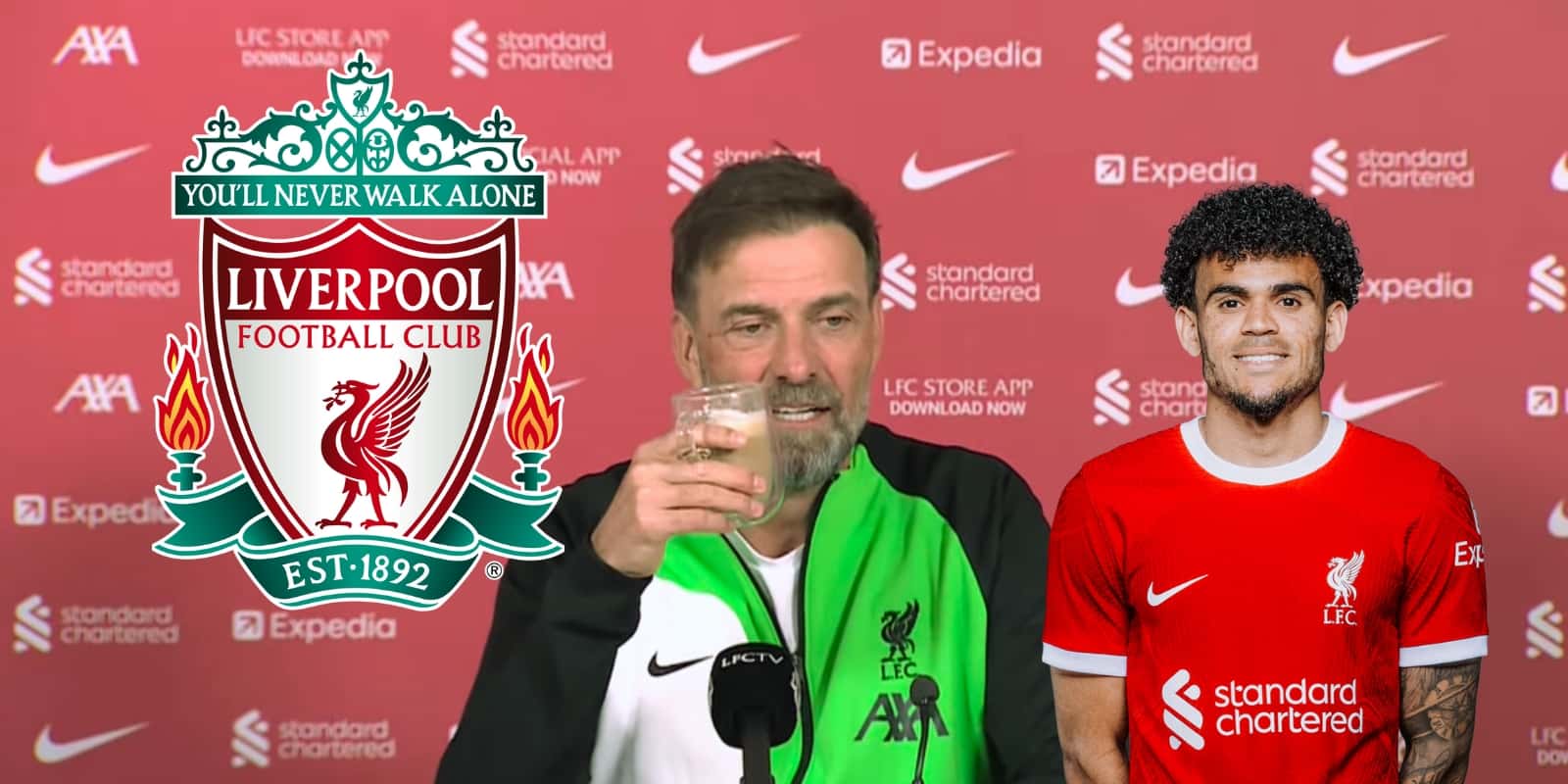 Jürgen Klopp en una rueda de prensa en Liverpool