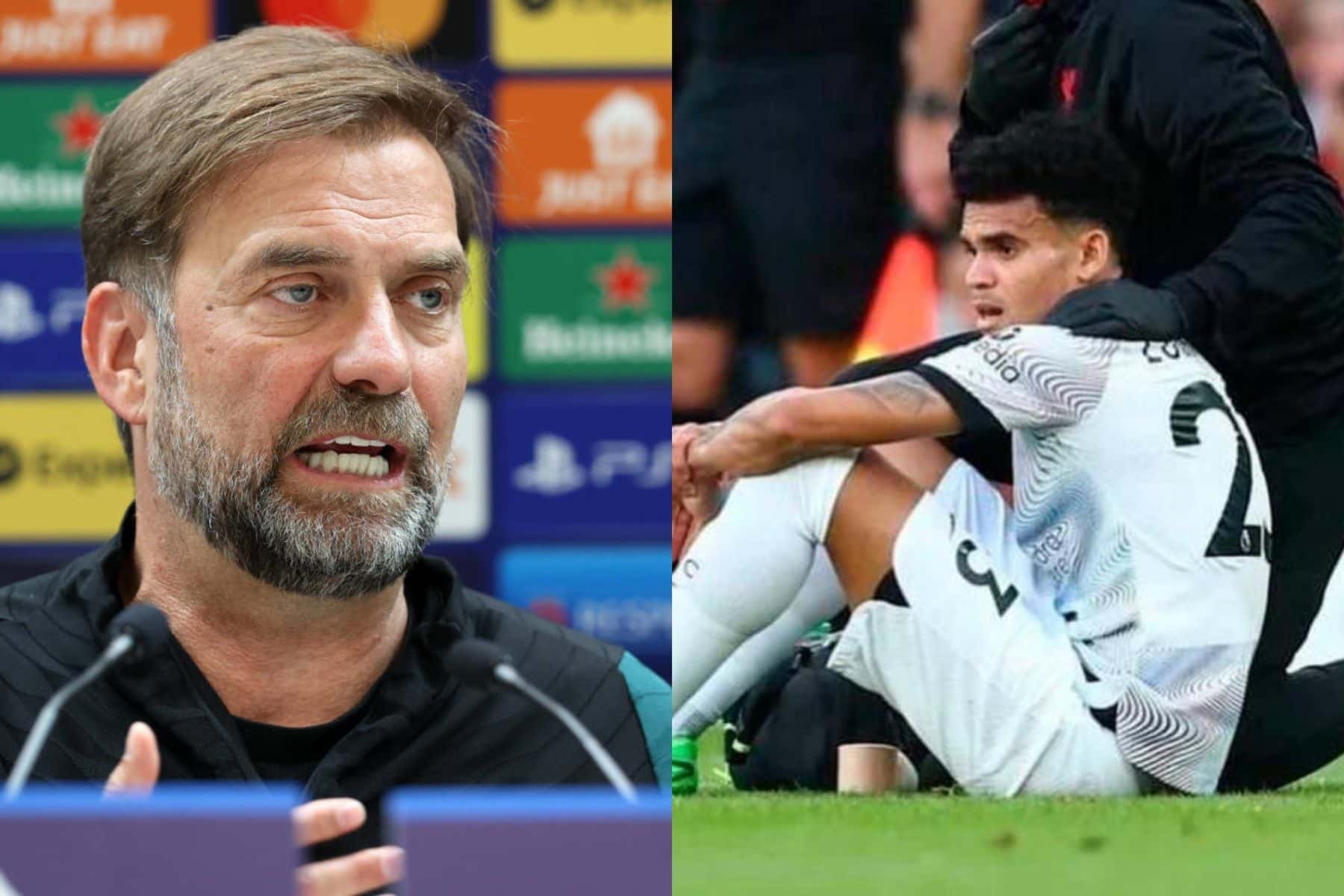 Jürgen Klopp fue consultado sobre la situación médica de Luis Diaz y lanzó una contundente respuesta.