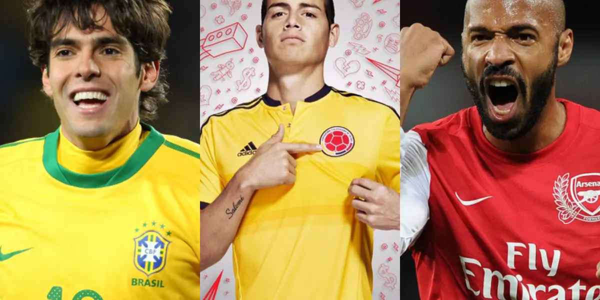 Kaká y Thierry Henry tienen en su museo personal la camiseta de Rafael Robayo y el colombiano lo confirmó en una entrevista.