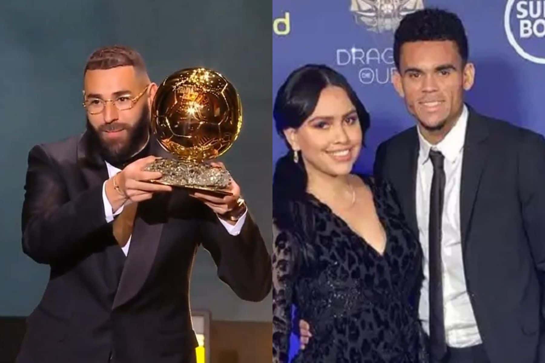 Karim Benzema hizo historia al ganar el Balón de Oro 222 y Luis Díaz ocupó un puesto importante en el ranking.
