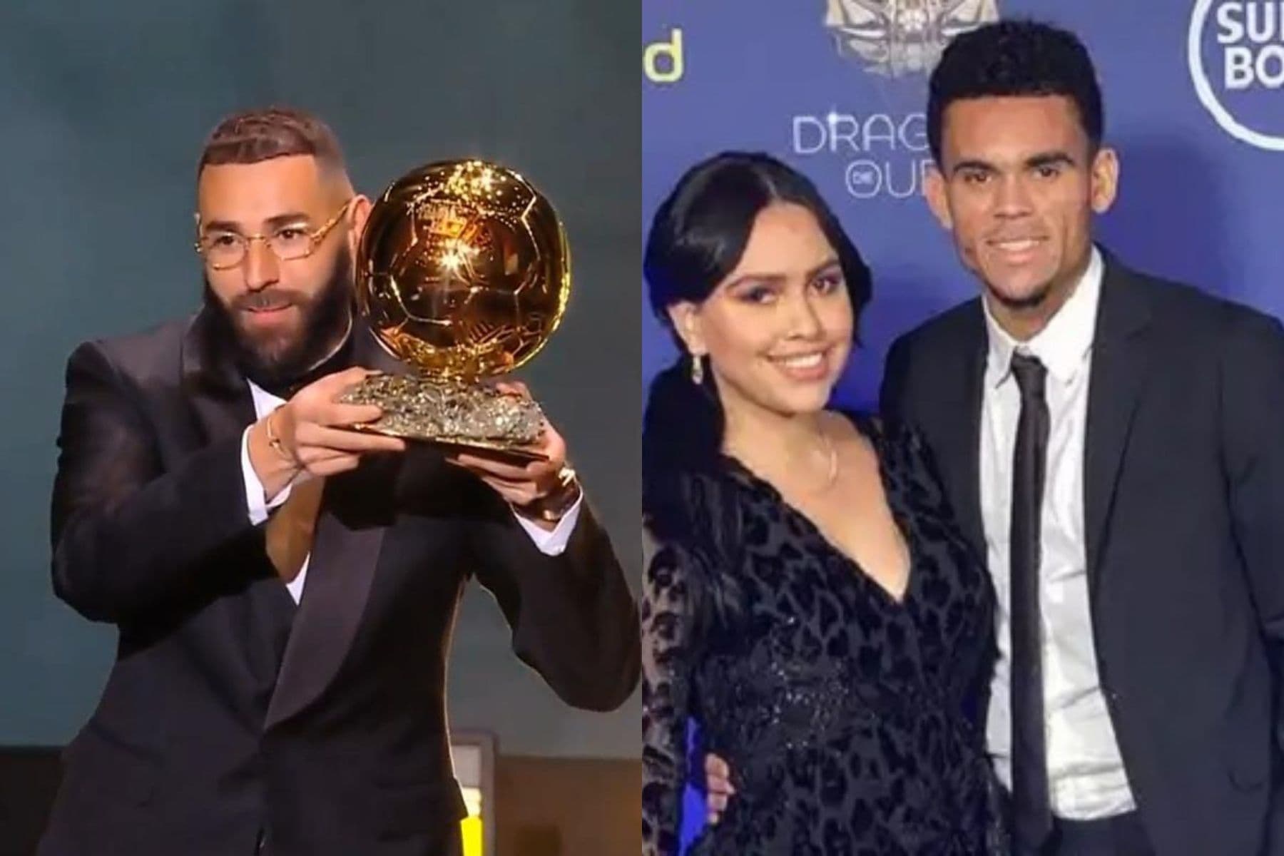 Karim Benzema hizo historia al ganar el Balón de Oro 222 y Luis Díaz ocupó un puesto importante en el ranking.