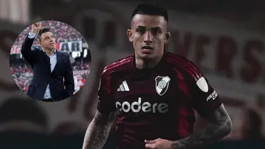 Kevin Castaño y lo que hizo para ganarse a la hinchada de River Plate Foto: River Plate