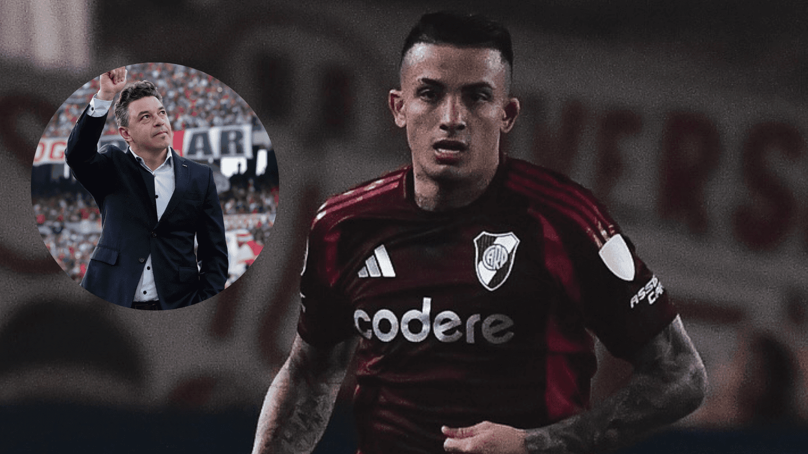 Kevin Castaño y lo que hizo para ganarse a la hinchada de River Plate Foto: River Plate