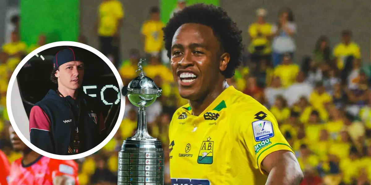 Kevin Londoño casi logra la gesta, pero David Luiz fue clave para evitar la gloria auriverde. Foto: Atlético Bucaramanga y Fortaleza