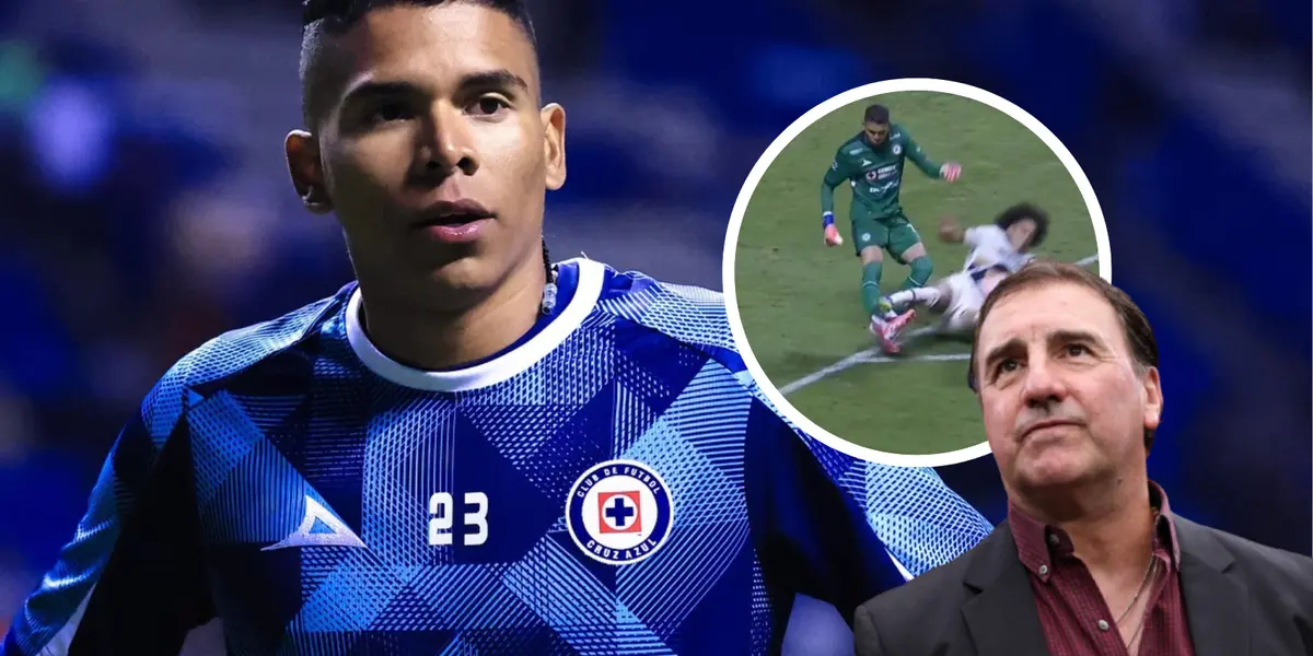 Kevin Mier entra al quirófano y el jugador que buscaría Lorenzo de cara a la Copa del Mundo Foto: Cruz Azul, Captura de TUDN y FCF