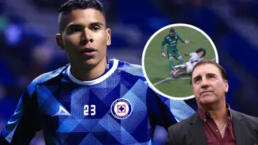 Kevin Mier entra al quirófano y el jugador que buscaría Lorenzo de cara a la Copa del Mundo Foto: Cruz Azul, Captura de TUDN y FCF