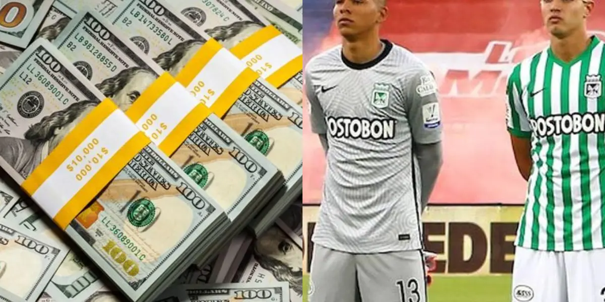 Kevin Mier está proyectándose como uno de los jugadores con buen futuro en Atlético Nacional y su precio puede comenzar a crecer a corto plazo.