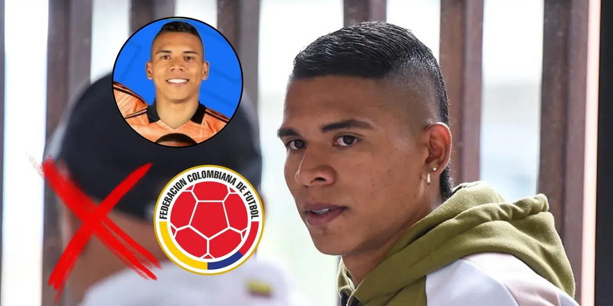 Kevin Mier. Fotos de Mier de FCF en X @FCFSeleccionCol.