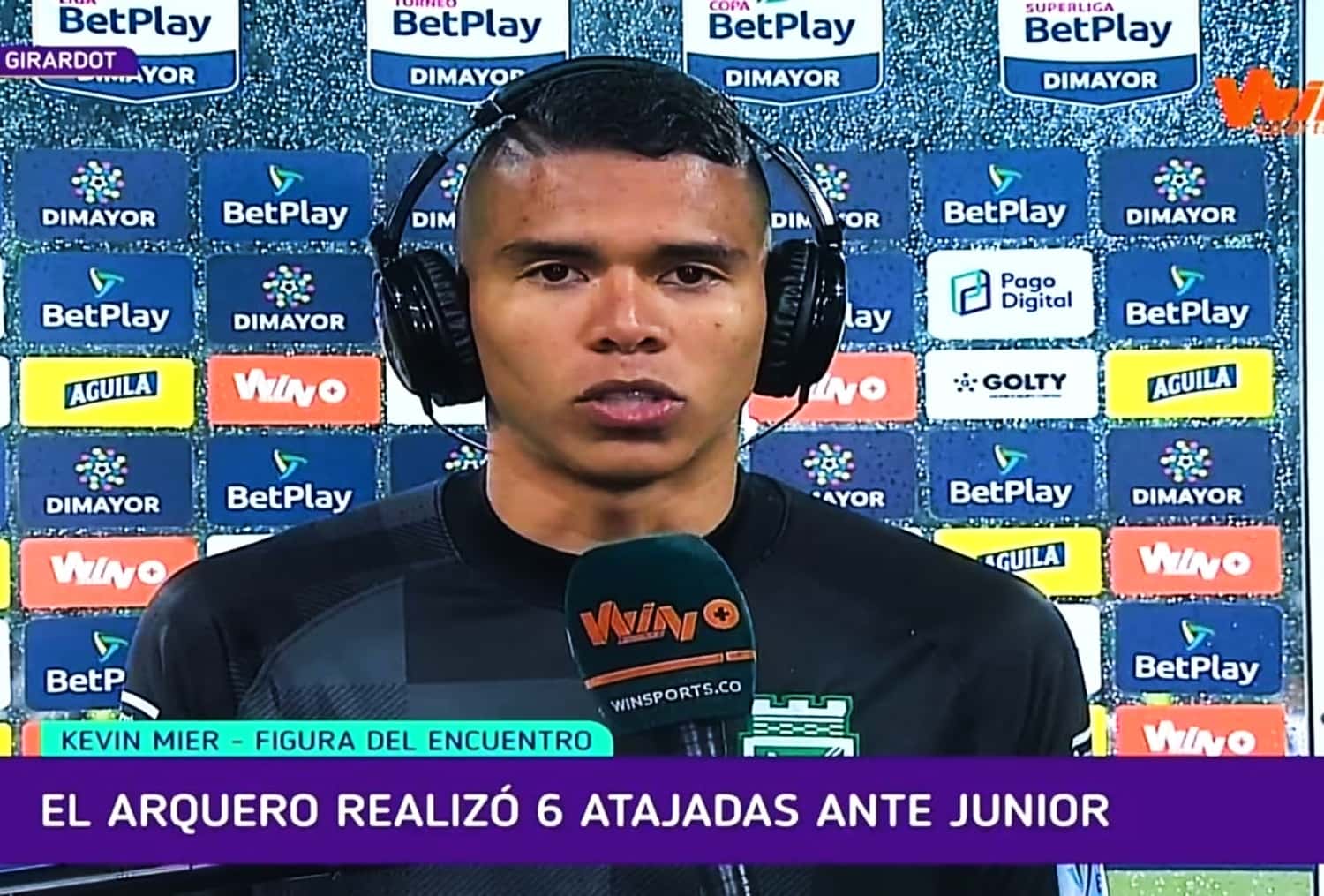 Kevin Mier tuvo una actuación destacada contra el Junior FC y jugará la final.