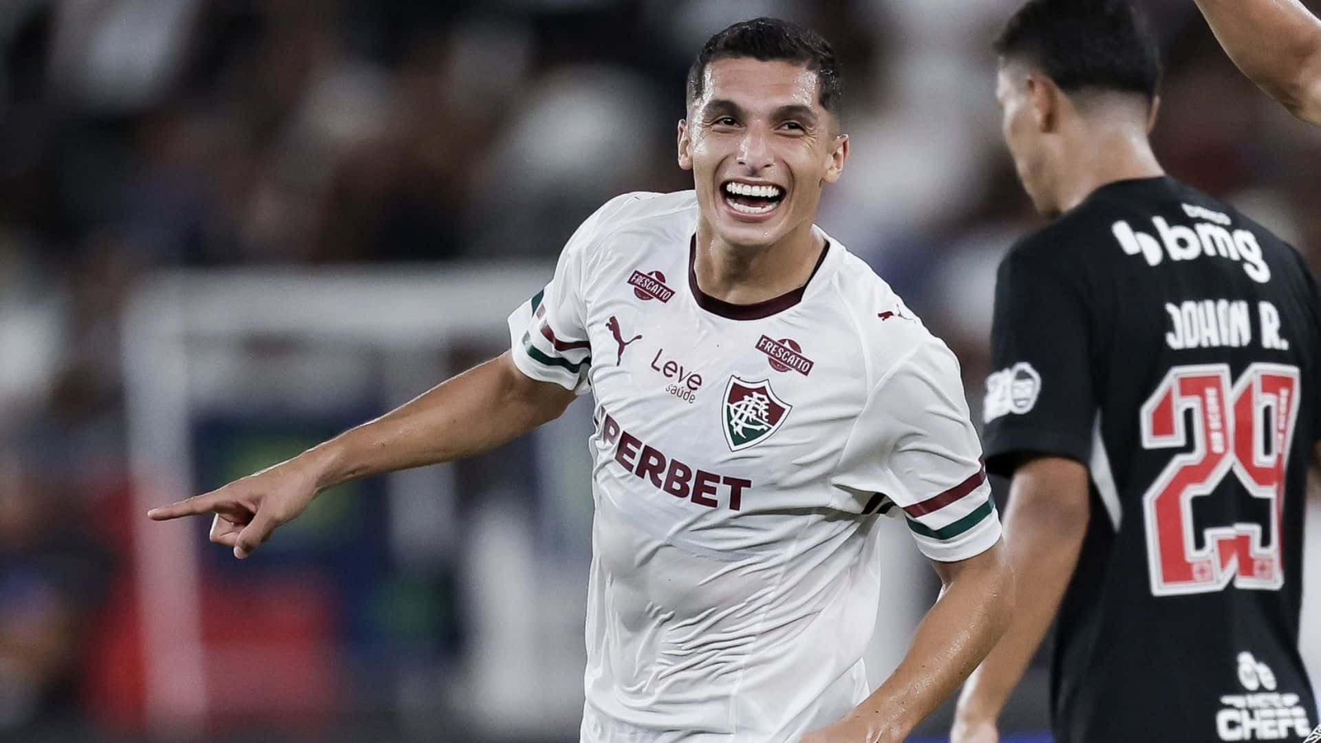 Kevin Serna marcó y salió lesionado en el triunfo de Fluminense 1-0 ante Vasco da Gama - X @FluminenseFC