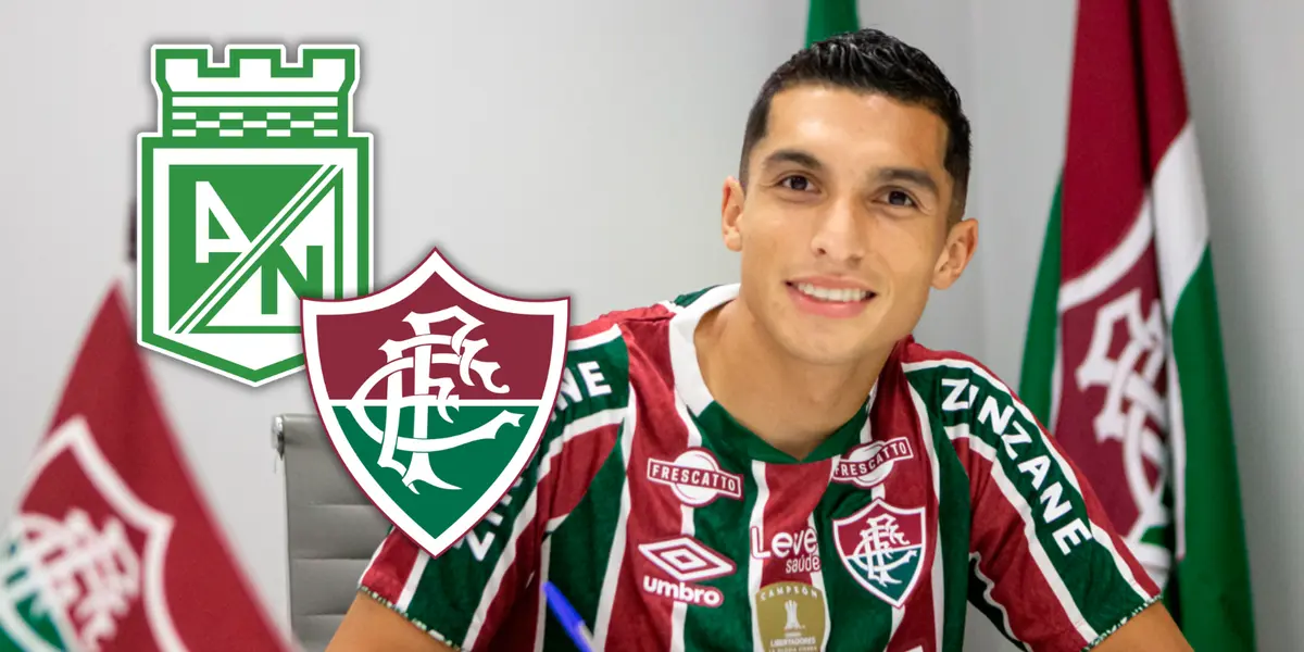 Kevin Serna y la decisión que podría cambiar su carrera, ahora en manos del verdolaga Foto: Fluminense FC y Escudoteca