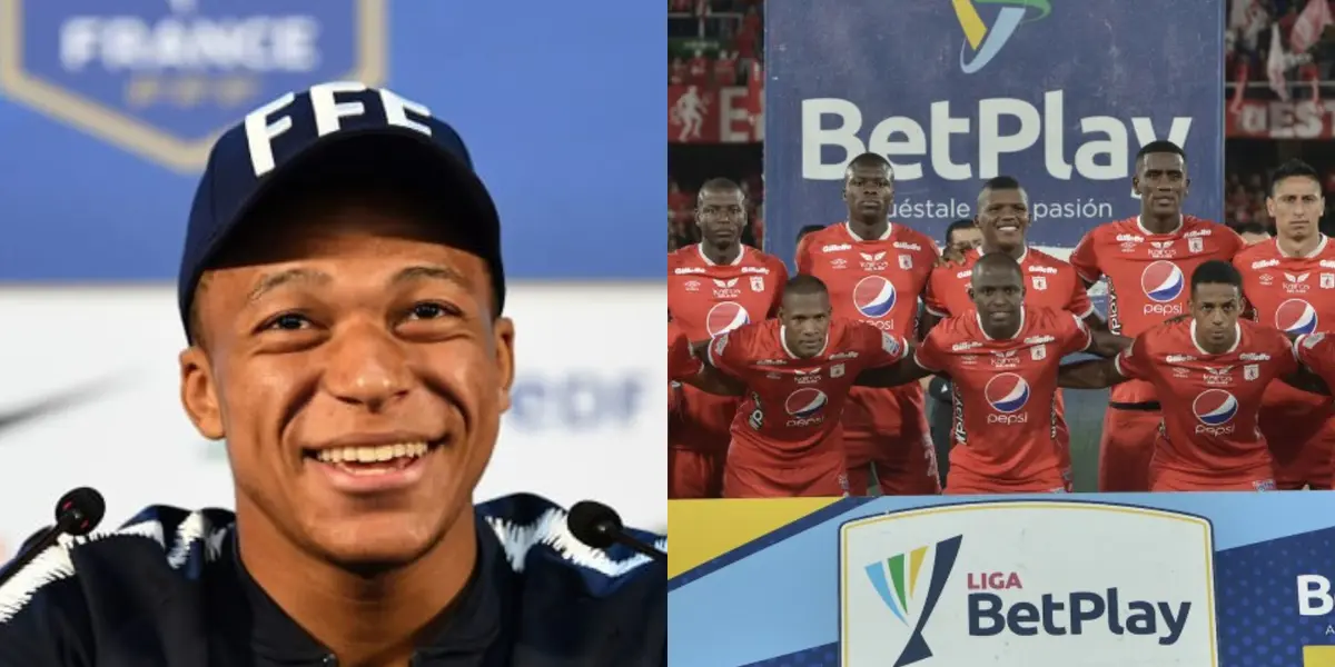 Kylian Mbappé en Colombia conoce a Millonarios FC y todo fue por una casualidad que se le presentó en su carrera.
