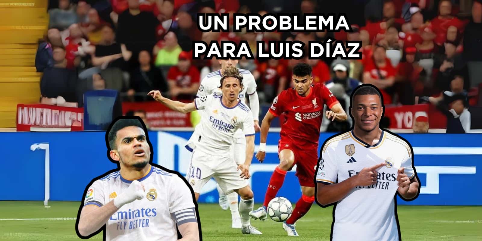 Kylian Mbappé suena para llegar al Real Madrid y eso no le convendría a Luis Díaz.