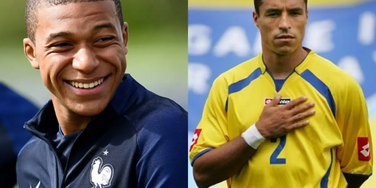 Kylian Mbappé tiene una conexión causal con el ex jugador colombiano Iván Ramiro Córdoba.