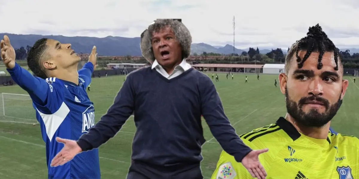 La acción de los dos jugadores generó molestia en Millonarios