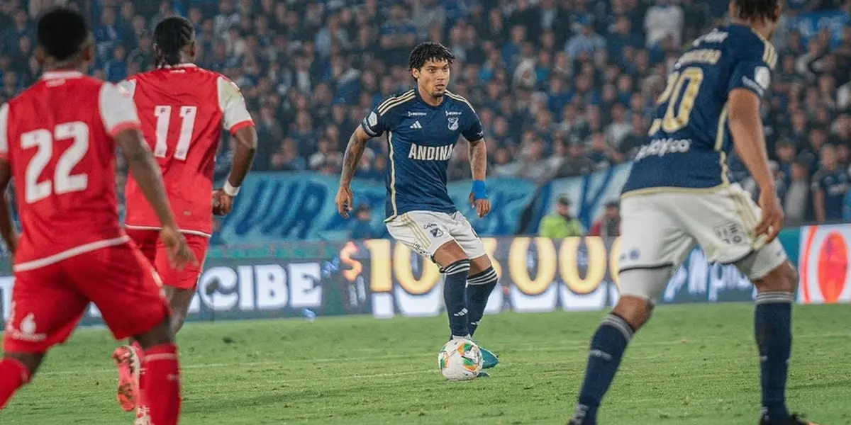 La actitud de Santa Fe influyó directamente en la eliminación de Millonarios.Foto: Instagram