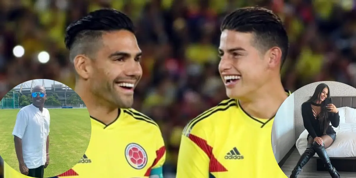 La actriz habló sobre los jugadores de la selección Colombia