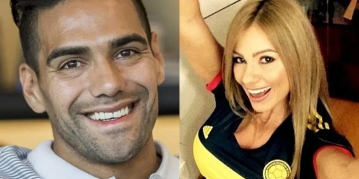La actriz le sigue los pasos a Radamel Falcao en un proyecto que adelanta el jugador.