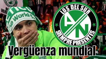 La barra organizada del ‘Verde’ se pronunció a través de un comunicado oficial. FOTOS TOMADAS DE EL COLOMBIANO