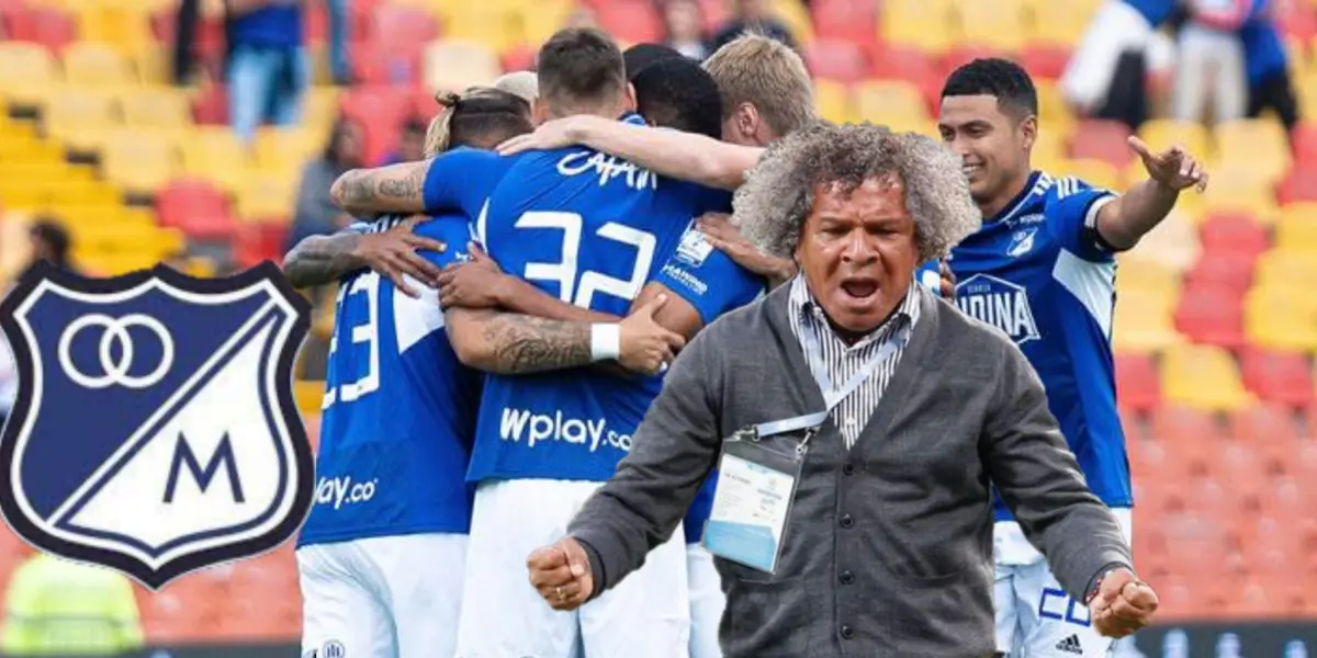 La buena noticia que recibió Alberto Gamero en Millonarios vs Patriotas por liga