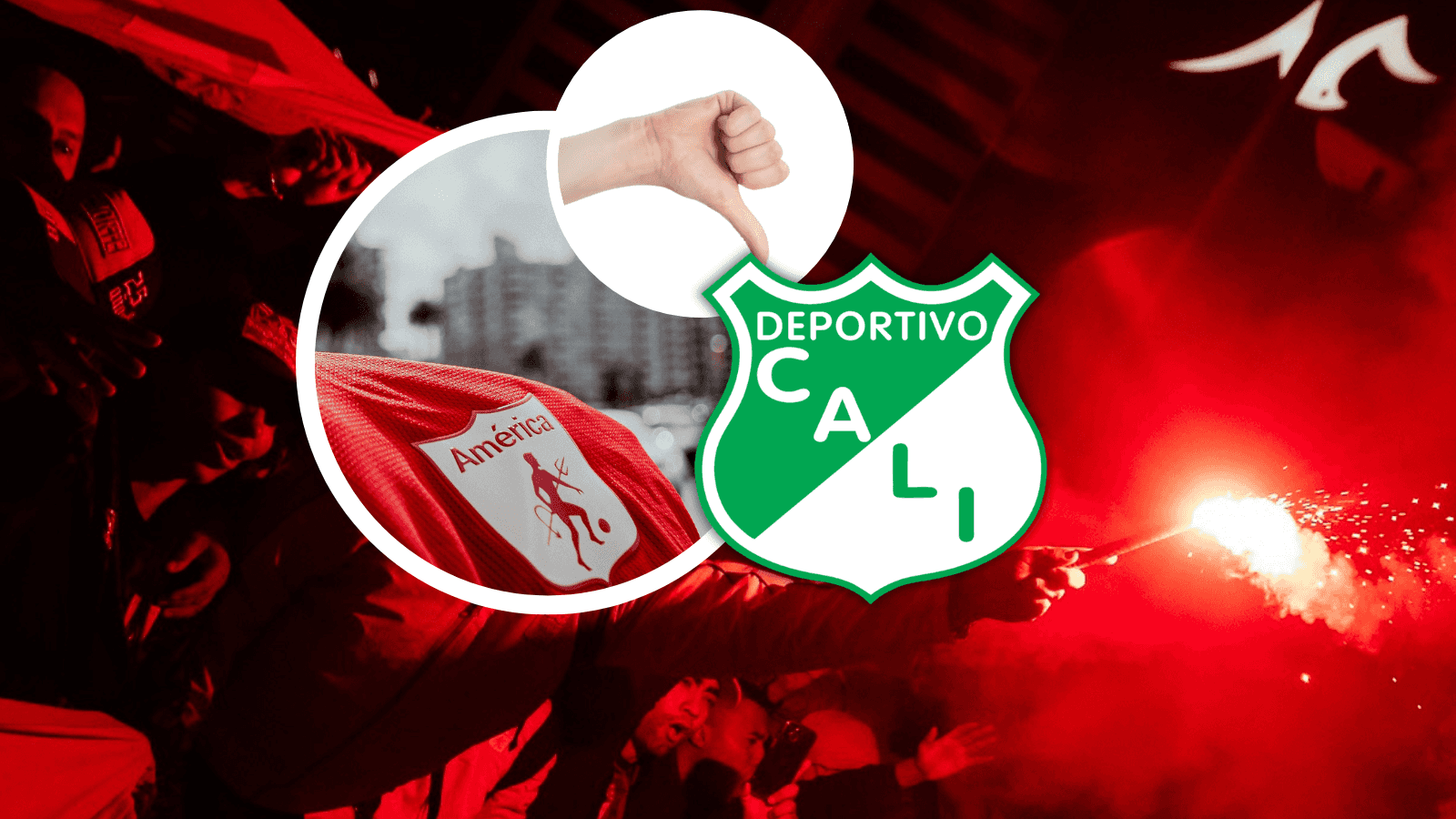 La burlada al Deportivo Cali que ya se toma las rede sociales Foto: América, Pexels y Escudoteca