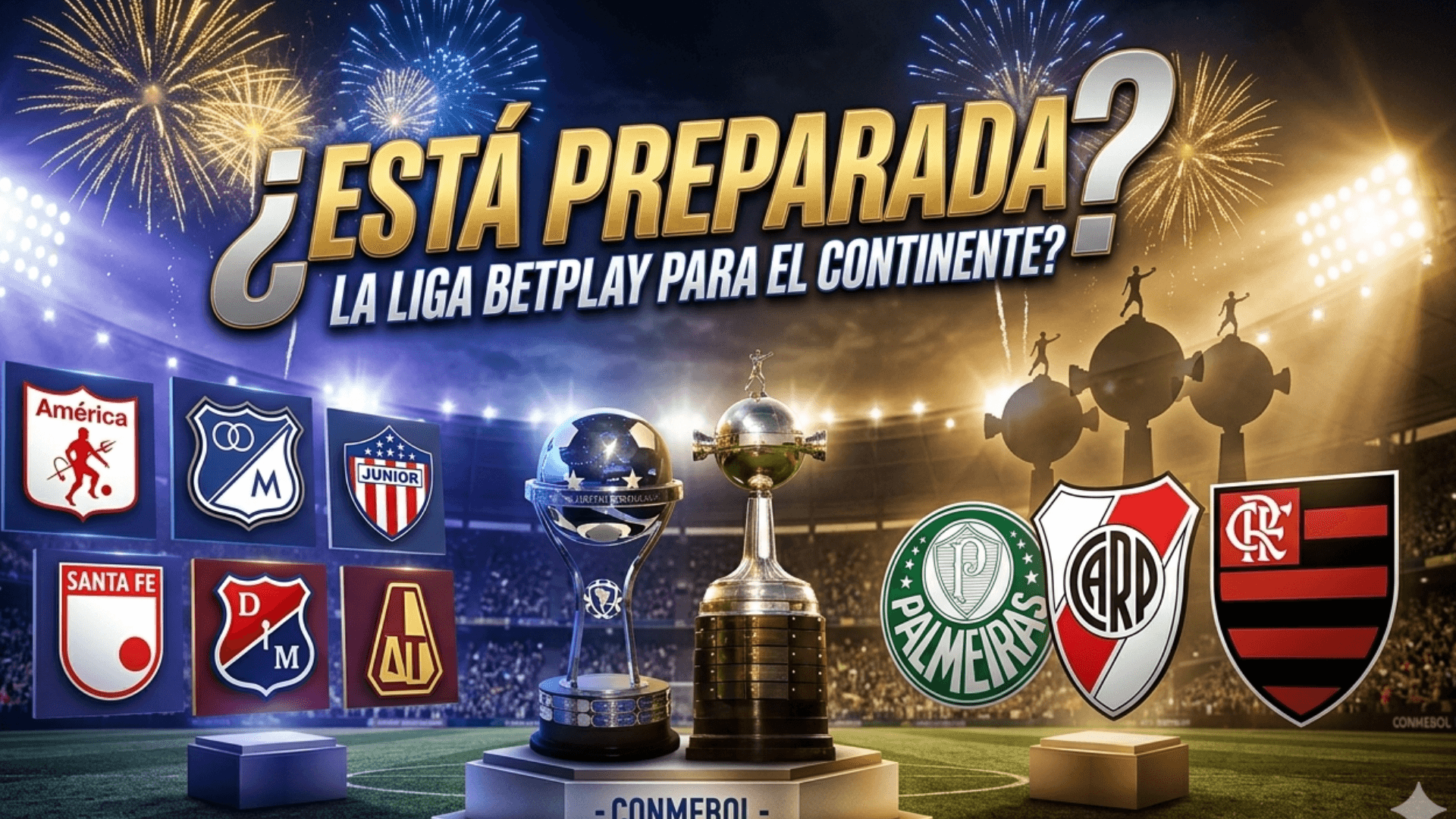 La competencia del continente, están listos para debutar los equipos del FPC