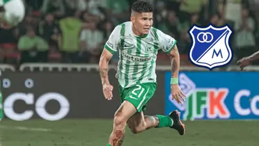 La confesión de Jorman Campuzano con el equipo de sus amores y su presente en Nacional Foto: Escudoteca y Nacionaloficial
