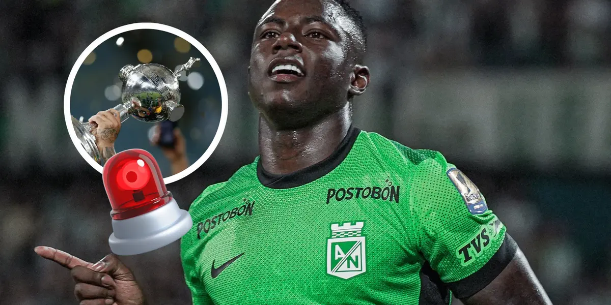 La CONMEBOL tomó una decisión que afecta a Nacional y deja a Hinestroza fuera ante Bahía. Foto: CONMEBOL y Nacionaloficial