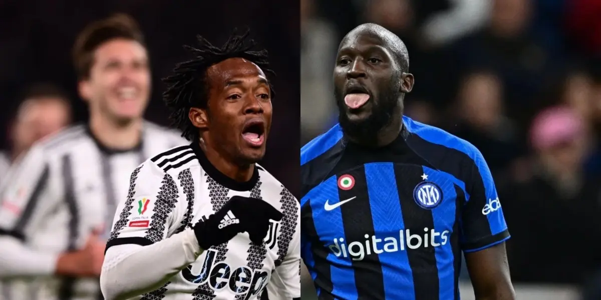 La Copa Italia 2023 premia a Romelu Lukaku con un regalito y a Juan Guillermo Cuadrado lo siguen afectando de forma severa.