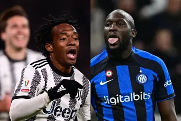 La Copa Italia 2023 premia a Romelu Lukaku con un regalito y a Juan Guillermo Cuadrado lo siguen afectando de forma severa.