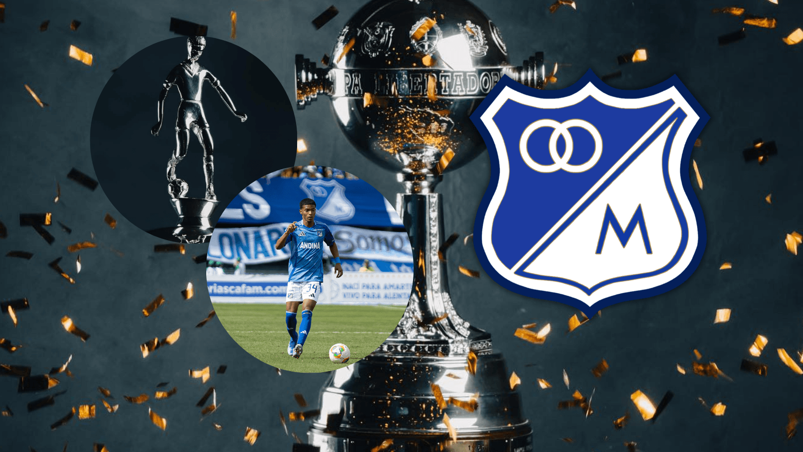 La Copa Libertadores y sus grandes ausencias en este 2025 Foto: MFC, Escudoteca, CONMEBOL