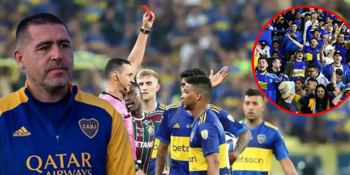 La decisión de Juan Riquelme con Fabra en Boca Juniors (Foto tomada de Marca, TyC Sports y Semana)