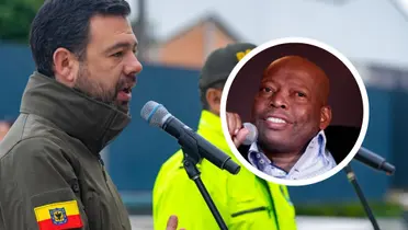 La delicada denuncia del Tino Asprilla en las últimas horas Foto: Alcaldía de Bogotá y Captura de X
