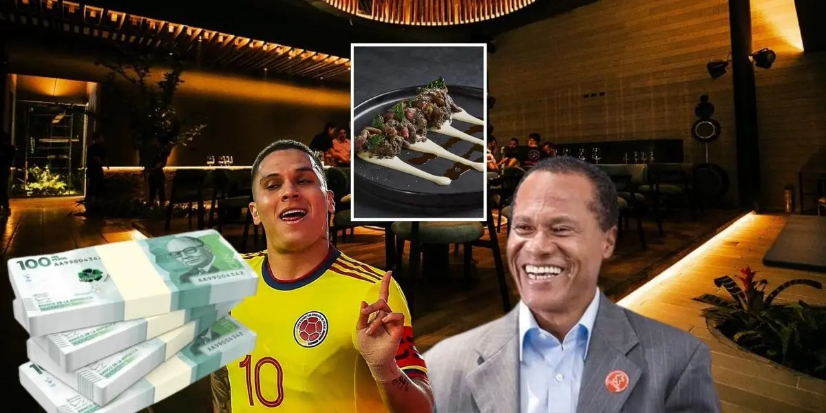 La diferencia de precios entre el restaurante de Juan Fernando Quintero y el de Willintong Ortiz es notable.